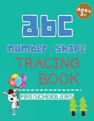 Book cover for ABC Number Shape Tracing Book