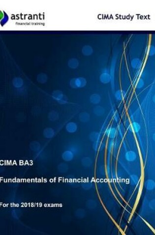 Cover of Cima Ba3 Fundamentals of Financial Accounting Study Text