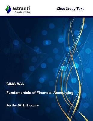 Book cover for Cima Ba3 Fundamentals of Financial Accounting Study Text