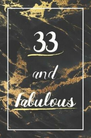 Cover of 33 And Fabulous