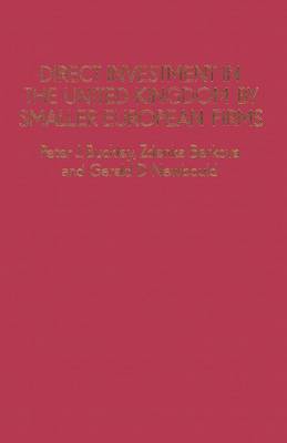 Book cover for Direct Investment in the United Kingdom by Smaller European Firms