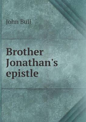 Book cover for Brother Jonathan's epistle