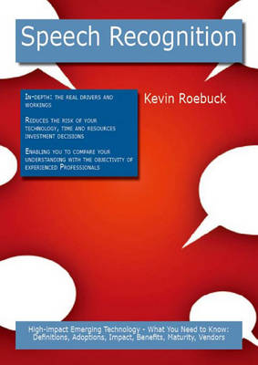 Book cover for Speech Recognition