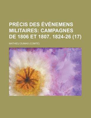 Book cover for Precis Des Evenemens Militaires (17)