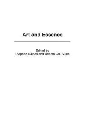 Cover of Art and Essence