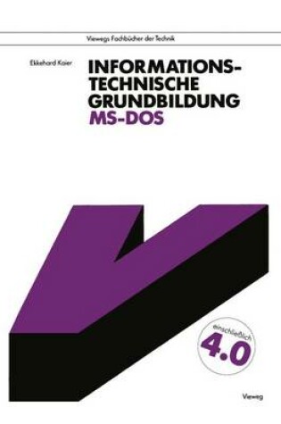 Cover of Informationstechnische Grundbildung MS-DOS