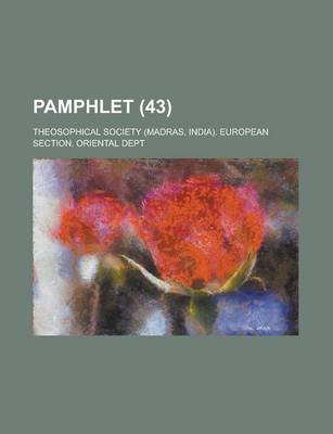 Book cover for Pamphlet Volume 43