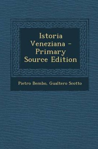 Cover of Istoria Veneziana