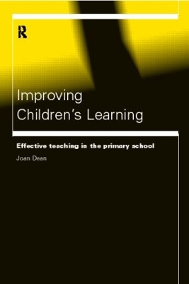 Book cover for Improving Children's Learning