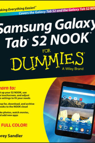 Cover of Samsung Galaxy Tab 4 Nook For Dummies