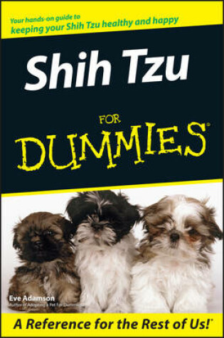 Cover of Shih Tzu For Dummies