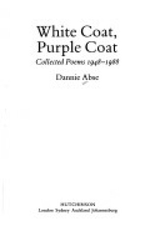 Cover of White Coat, Purple Coat