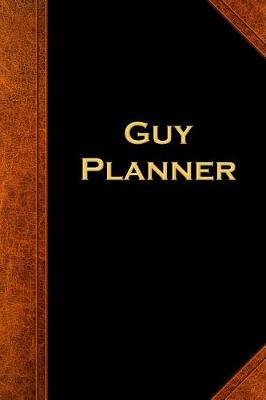 Cover of 2019 Weekly Planner For Men Guy Planner Vintage Style