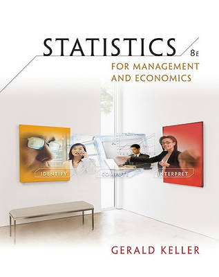 Book cover for Statistics for Management and Economics (Book Only)