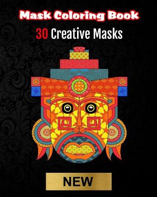 Book cover for Mask Coloring Book