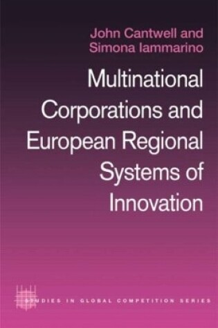 Cover of Multinational Corporations and European Regional Systems of Innovation