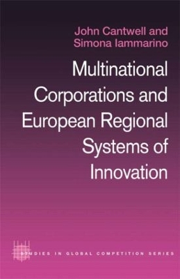 Book cover for Multinational Corporations and European Regional Systems of Innovation