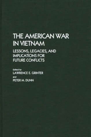 Cover of The American War in Vietnam