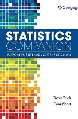 Cover of Statistics Companion : Support for Introductory Statistics