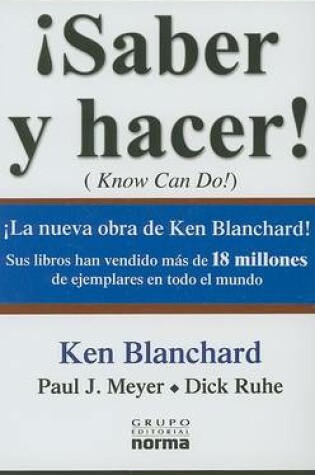 Cover of Saber y Hacer-Ken Blanchard