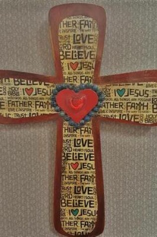Cover of A Red Heart on a Christian Cross Journal