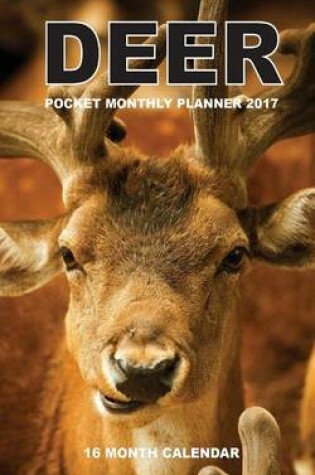 Cover of Deer Pocket Monthly Planner 2017