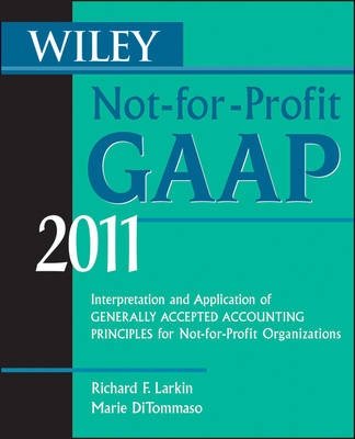 Book cover for Wiley Not-for-Profit GAAP 2011