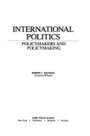 Cover of International Politics