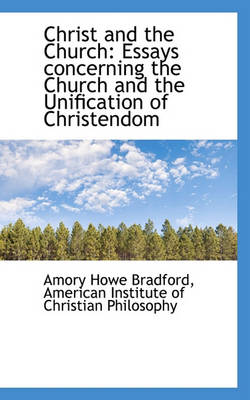 Book cover for Christ and the Church