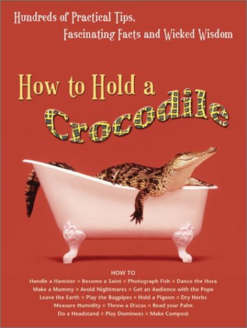 Book cover for How to Hold a Crocodile