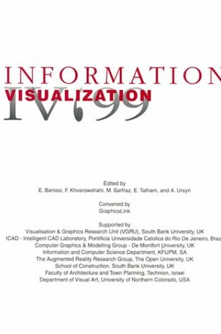 Cover of 1999 International Conference on Information Visualization (IV '99)