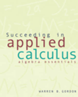 Book cover for Succeed in Applied Calculus