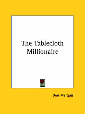 Book cover for The Tablecloth Millionaire