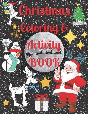 Book cover for Christmas Coloring and Activity Book