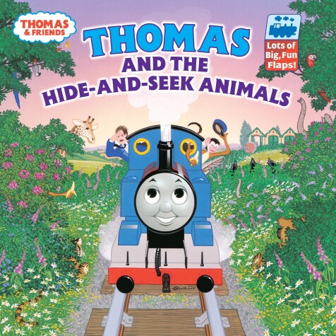 Book cover for Thomas and the Hide and Seek Animals (Thomas & Friends)