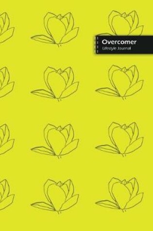 Cover of Overcomer Lifestyle Journal, Blank Write-in Notebook, Dotted Lines, Wide Ruled, Size (A5) 6 x 9 In (Yellow)