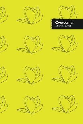 Book cover for Overcomer Lifestyle Journal, Blank Write-in Notebook, Dotted Lines, Wide Ruled, Size (A5) 6 x 9 In (Yellow)