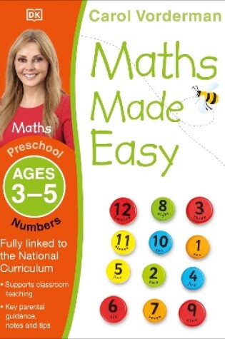 Cover of Maths Made Easy: Numbers, Ages 3-5 (Preschool)