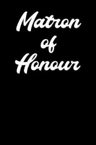 Cover of Matron of Honour