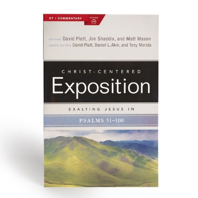 Book cover for Exalting Jesus in Psalms, Volume 2, Psalms 51-100