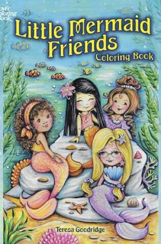 Cover of Little Mermaid Friends Coloring Book