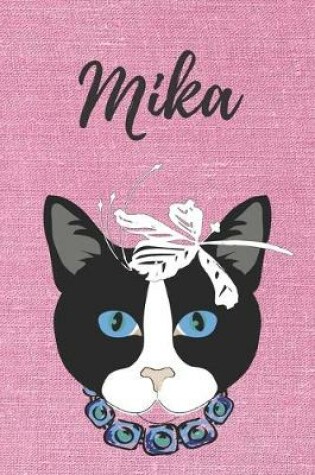 Cover of Mika Katzen-Malbuch / Notizbuch Tagebuch