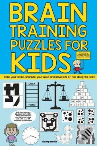 Cover of Brain Training Puzzles For Kids