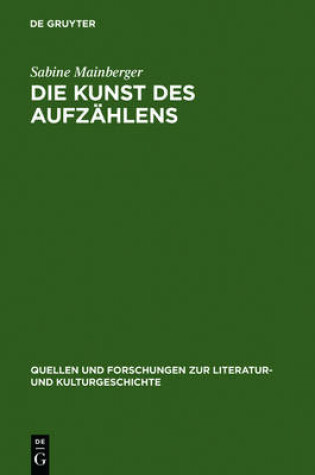 Cover of Die Kunst des Aufzahlens