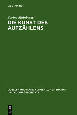 Cover of Die Kunst des Aufzahlens