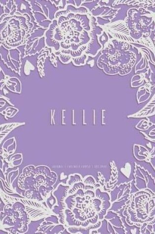 Cover of Kellie. Lavender Purple Journal, Dot Grid