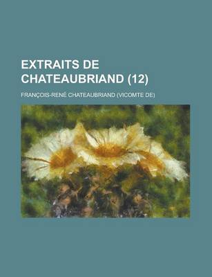 Book cover for Extraits de Chateaubriand (12)