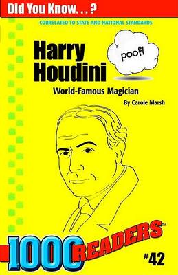 Book cover for Harry Houdini