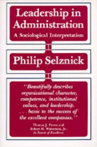 Cover of Leadership in Administration