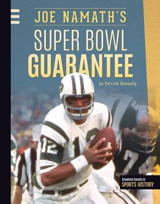 Book cover for Joe Namath's Super Bowl Guarantee